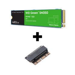 SSD M2 NVMe 480gb WD Kit Upgrade para Macbook Pro retina e Air